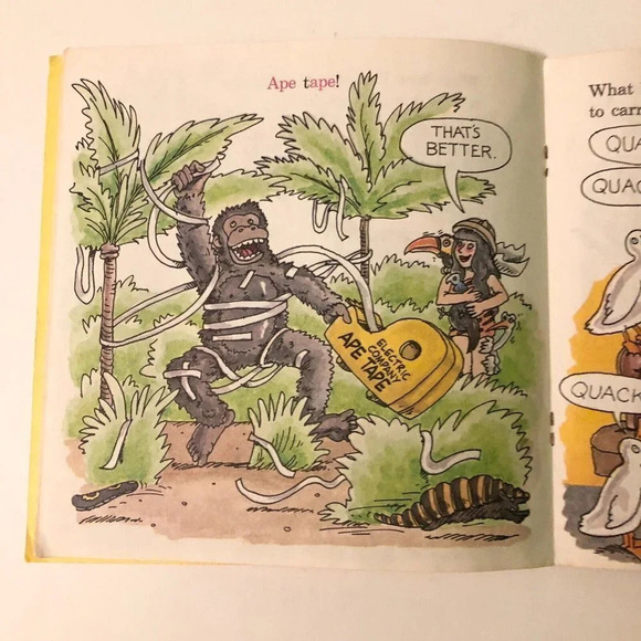 Vintage 1973 The Electric Company Nitty Gritty Rhyming Riddle Golden Book - Picture 12 of 16